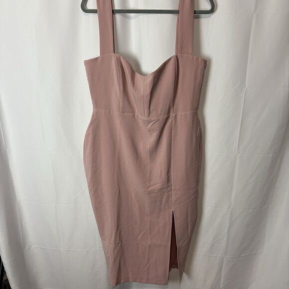 NWT Revolve Nookie Divine Dusty Rose Sweetheart Midi Dress Women’s Size XXL - Picture 3 of 11